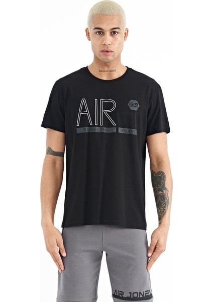 Conan Siyah Standart Kalıp Erkek T-Shirt - 88209