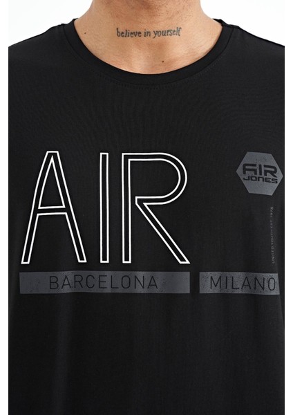Conan Siyah Standart Kalıp Erkek T-Shirt - 88209