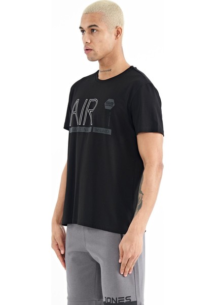 Conan Siyah Standart Kalıp Erkek T-Shirt - 88209