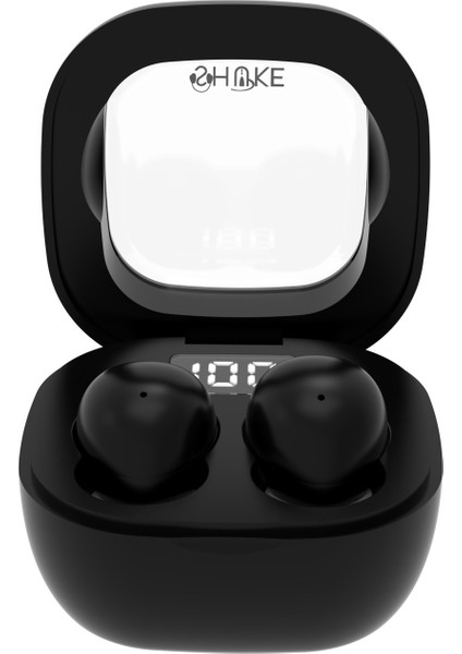 》yeni Bluetooth Kulaklık SK19 Çift Kulaklı Kablosuz Müzik Kulak Içi Ultra Küçük Mini Unisex (Yurt Dışından)