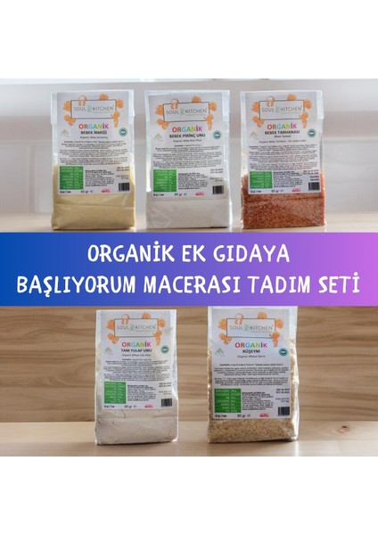 Soul Kitchen Organik Ek Gıdaya Başlıyorum Macerası 5X80GR