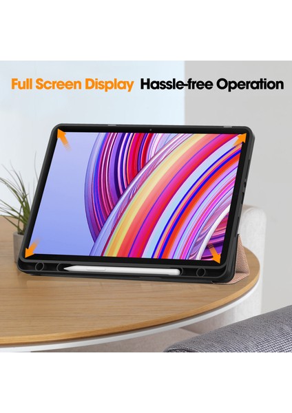 Xiaomi Redmi Pad Pro 2024 Kalem Yuvalı Tablet Kılıfı (Yurt Dışından)