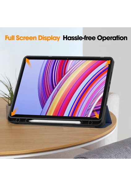 Xiaomi Redmi Pad Pro 2024 Kalem Yuvalı Tablet Kılıfı (Yurt Dışından) fiyatları