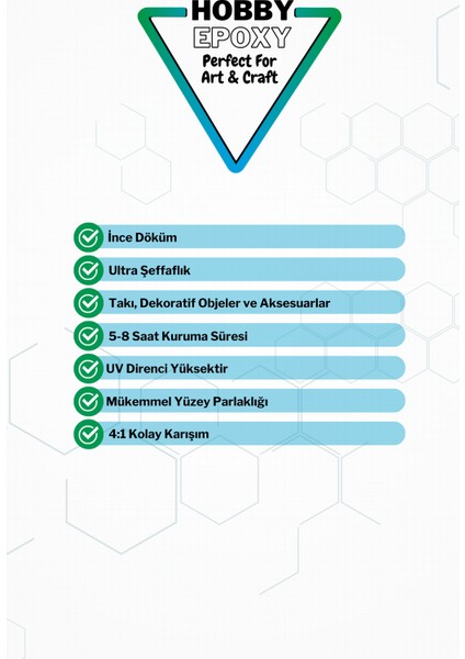 Ultra Şeffaf Tamir Döküm Epoksi - Masa & Sehpa Tamir Epoksi