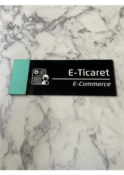 Klasik Seri Nil Yeşili (E-Ticaret) Kapı Isimliği modelleri