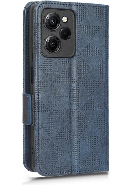 Xiaomi Poco X5 Pro 5g Için Kılıf Cüzdan Pu Deri 3 Kart Tutucu Kapak Çevirin (Yurt Dışından)