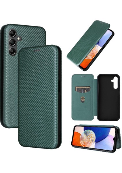 Samsung Galaxy A15 Için Kılıf Tam Koruma Kartı Ekleme Manyetik (Yurt Dışından)