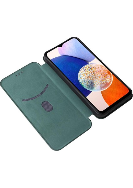 Samsung Galaxy A15 Için Kılıf Tam Koruma Kartı Ekleme Manyetik (Yurt Dışından)