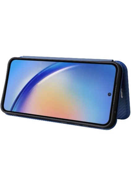 Samsung Galaxy A35 5g Tam Koruma Deri Folio Flip Case (Yurt Dışından)