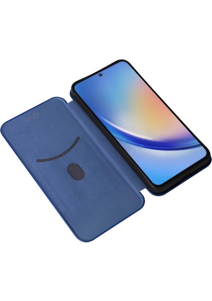 Samsung Galaxy A35 5g Tam Koruma Deri Folio Flip Case (Yurt Dışından)