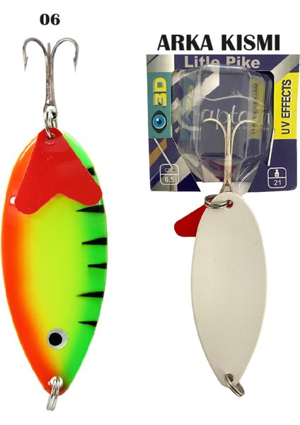 Turna Kaşığı 21GR 6.5cm Little Pike Uv fiyatları