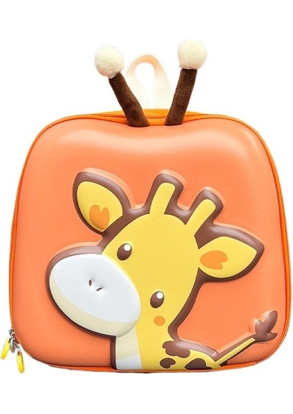 Karikatür Geyik Eva Yumurta Kabuğu Çantası Erkek ve Kız Anaokulu Sevimli Küçük Okul Çantası Moda Çocuk Sırt Çantası (Yurt Dışından)