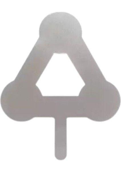 Nikel Punta Levha 27.5X10X0.12MM
