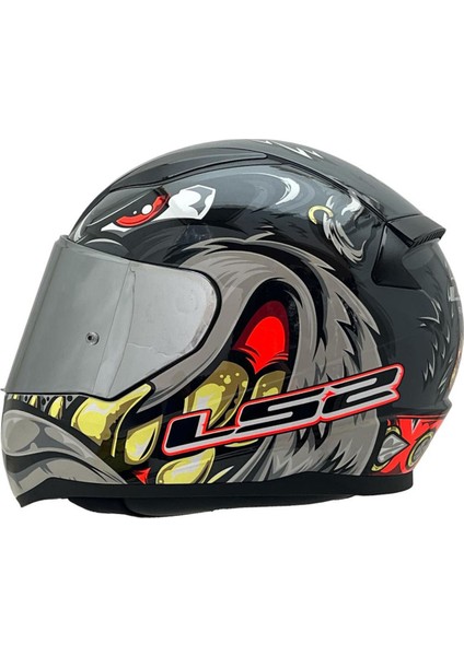 Rapıd 2 Spox Gri-Kırmızı Kask Gri Cam fiyatları