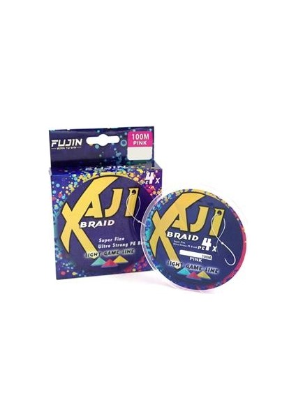 Aji Light Game 4x 100M Pink Lrf Örgü Misina