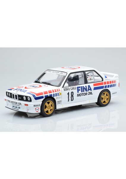 1:18 Solido 1989 Bmw M3 (E30) #18 Rally Monte Carlo