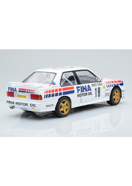 1:18 Solido 1989 Bmw M3 (E30) #18 Rally Monte Carlo