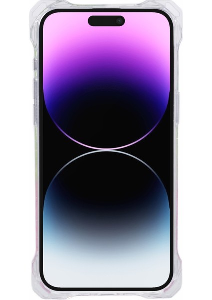 iPhone 14 Pro Cep Telefonu Kılıfları Için Çift Renkli Degrade Tpu+Askılı Akrilik Arka Kabuk-Sarı+Pembe (Yurt Dışından) indirimleri