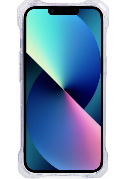 iPhone 13 Için Çift Renkli Gradyan Telefon Kılıfı Slim-Fit Tpu+Akrilik Askılı Cep Telefonu Kabuğu-Pembe+Mor (Yurt Dışından) indirimleri