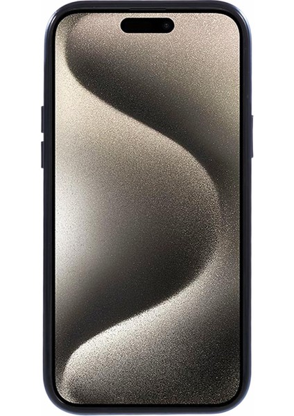 iPhone 15 Plus Için Elektro Kaplama Kılıfı Tpu+Pc Telefon Kapağı Mobil Aksesuarlar -Mavi (Yurt Dışından)