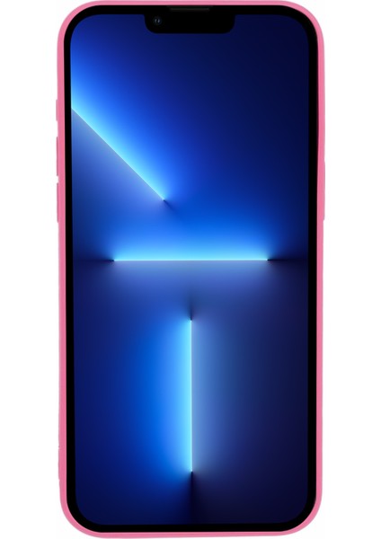 iPhone 13 Pro Için 6.1 Inç Koruyucu Kılıf Izgaralı Ceket Dokusu Anti-Damla Kabuk-Gül (Yurt Dışından)