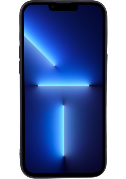 iPhone 13 Pro Için 6.1 Inç Koruyucu Kılıf Izgaralı Ceket Dokusu Düşmeyi Önleyici Kabuk-Siyah (Yurt Dışından)