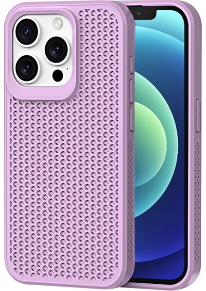 iPhone 12 Pro Max Kapak Pc + Tpu Isı Dağılımı Cep Telefonu Kılıfı -Mor Için (Yurt Dışından)