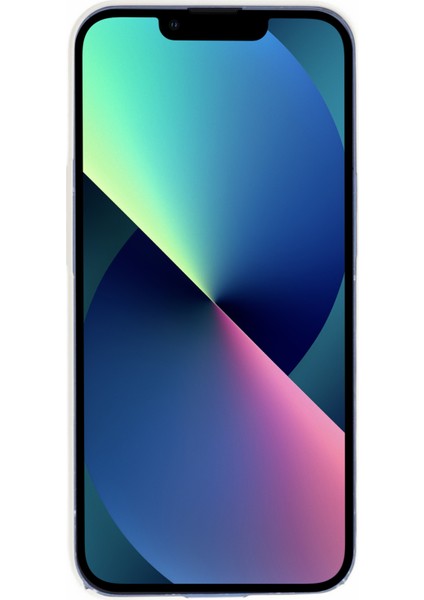 iPhone 13 Mini Için Düşmeye Dayanıklı Kılıf Cilde Dokunuşlu Ka Kaplamalı Sert Pc Cep Telefonu Kapağı-Beyaz (Yurt Dışından)