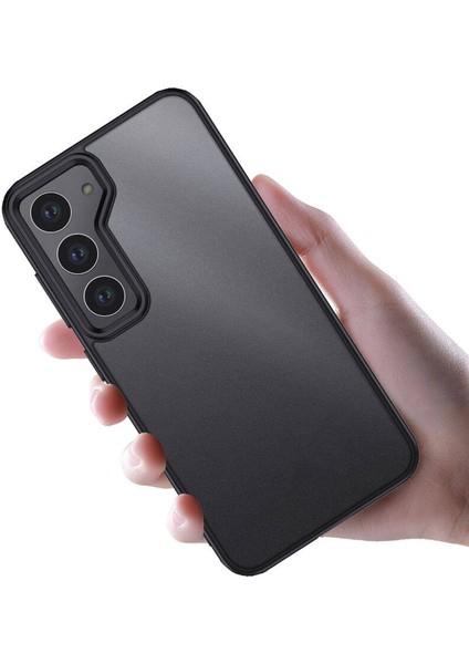 Galaxy S24 Uyumlu App Kılıf Zore Volks Kapak-Siyah modelleri