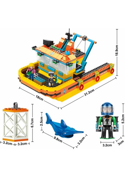 Sea Deniz Madenciliği Gemisi Oyun Seti 29902