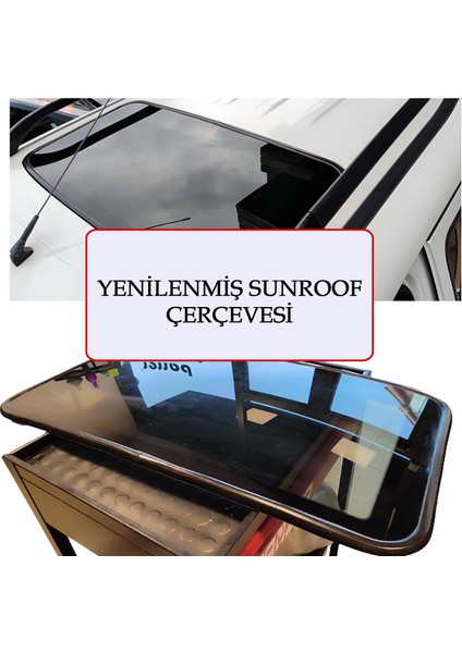 1998-2006 Freelander 1 Sunroof Camı Yenileme Kiti ( Fitilli Set )