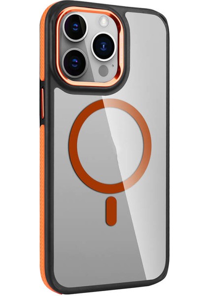 iPhone 14 Pro Max Kılıf Magsafe Şarj Özellikli Mat Görünümlü Zore Solo Kapak