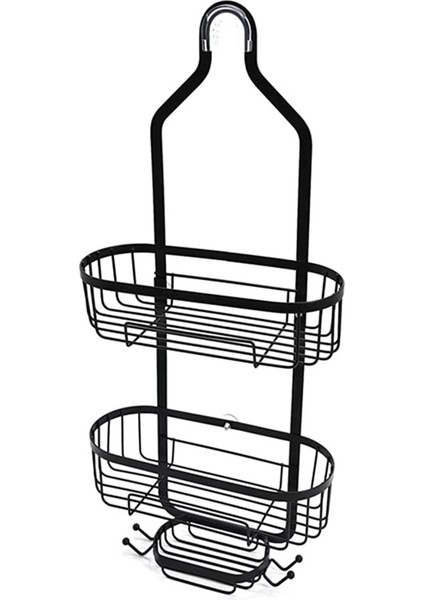 Banyo Asılı Duş Organizatörü, Sünger Kancalı Baş Duş Sepeti, Paslanmaz, Anti-Salıncak,организаторы Кухни (Yurt Dışından)