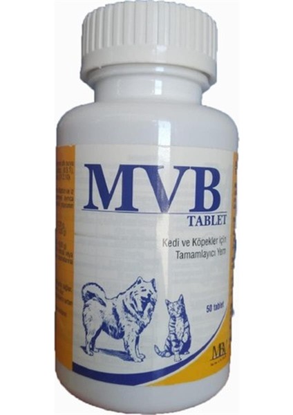 Köpek Için Vitamin Mineral 50 Tablet