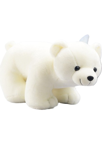Peluş Oyuncak Kutup Ayısı Simülasyonu Küçük Beyaz Ayı Bebek Kutup Ayısı Bebek (Yurt Dışından)
