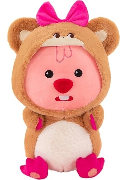 Yeni Dönüştürülmüş Kunduz Peluş Oyuncak Bebek Çocuk Oyuncak Bebek Sevimli Kunduz Kız Doğum Günü Hediyesi (Yurt Dışından)