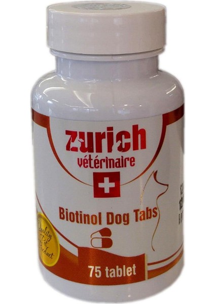 Köpek Biotin Çinko 75 Tablet