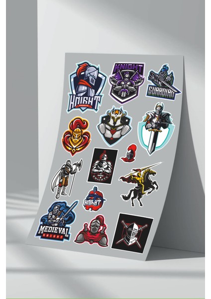 Knight Sticker Seti (2)
