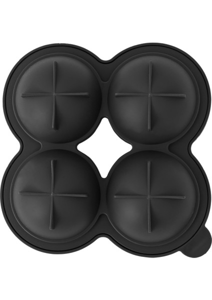 Shot Küre Top Luxury Buz Kalıbı 4 lü Siyah 16 x 15 x 7 cm indirimleri