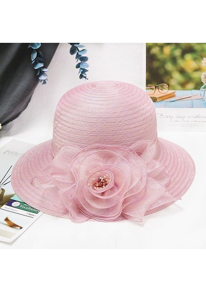 Şapka Kadın Güneşlik Güneş Şapkası Güneş Şapkası Katlanabilir Çiçekler Tüm Maç Balıkçı Şapkası (Yurt Dışından)