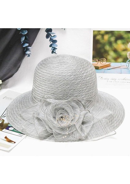 Şapka Kadın Güneşlik Güneş Şapkası Güneş Şapkası Katlanabilir Çiçekler Tüm Maç Balıkçı Şapkası (Yurt Dışından)