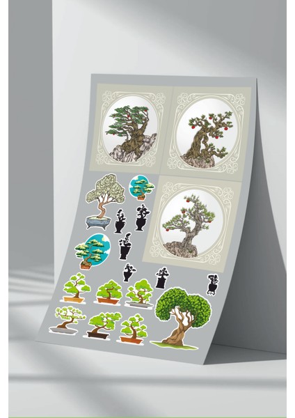 Bonsai Sticker Seti
