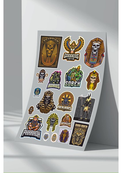 Antik Mısır Sticker Seti (6)
