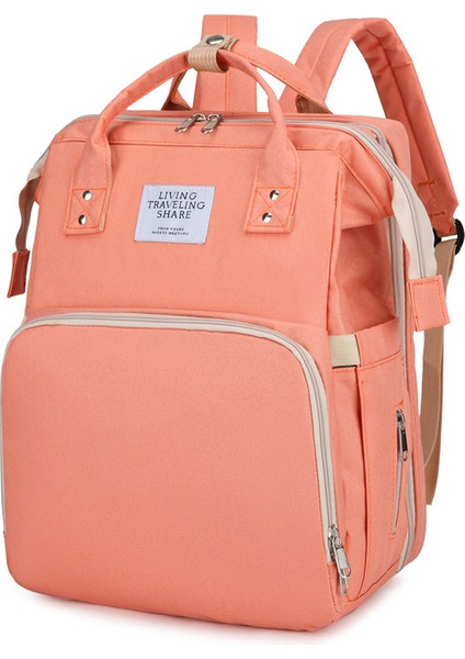 Beşik Mumya Çanta Uygun Katlanır Büyük Kapasiteli Anne ve Bebek Sırt Çantası Gezi Bebek Ürünleri Sırt Çantası (Yurt Dışından)