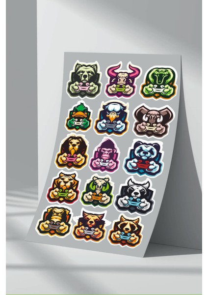 Gaming Sticker Seti (1)