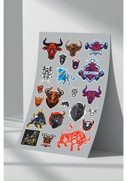 Bull Sticker Seti (3)