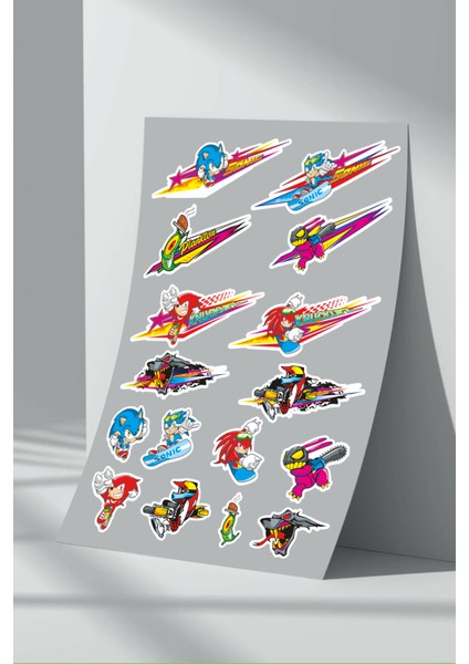 Sonic Sticker Seti