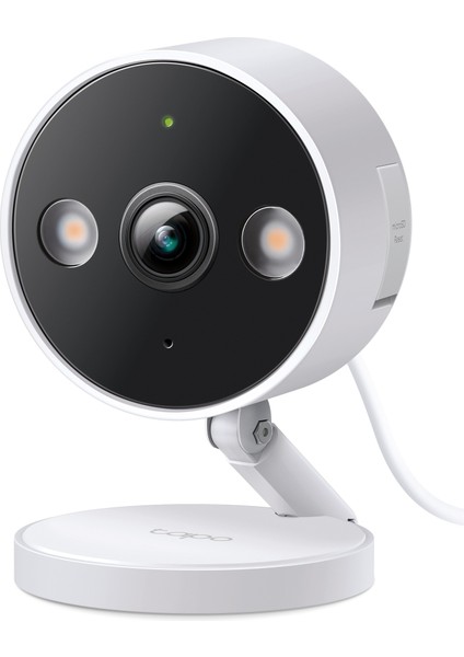 Tp-Link Tapo C120, 2k 4mp Qhd, Starlight Sensör ile Renkli Gece Görüşü, Mıknatıslı Gövde, Bebek Ağlaması Tespiti, Yapay Zeka Desteği, Dahili Spot Işığı, Iç Mekan/dış Mekan Kablosuz Güvenlik Kamerası