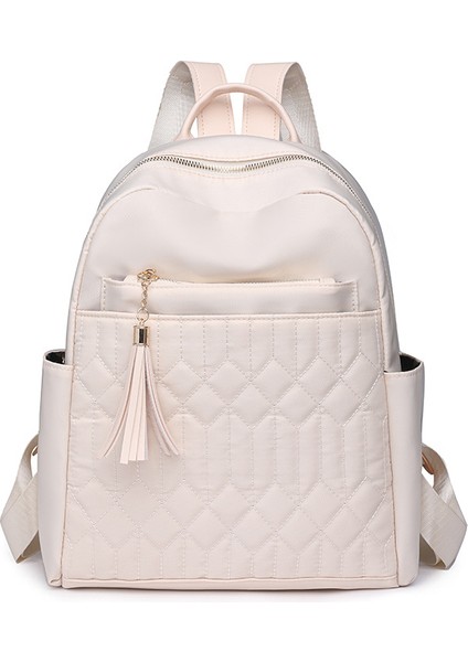 Basit Eşkenar Dörtgen Sırt Çantası, Şık ve Çok Yönlü, Kadınlar Için Büyük Kapasiteli Sırt Çantası, Iş ve Seyahat Için Çok Amaçlı Sırt Çantası (Yurt Dışından)