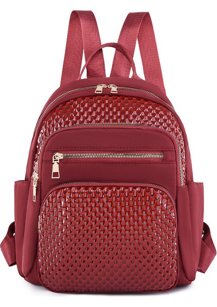 Büyük Kapasiteli Moda Kadın Sırt Çantası Hafif Çok Yönlü Sırt Çantası Eğlence Seyahat Çok Amaçlı Sırt Çantası (Yurt Dışından)